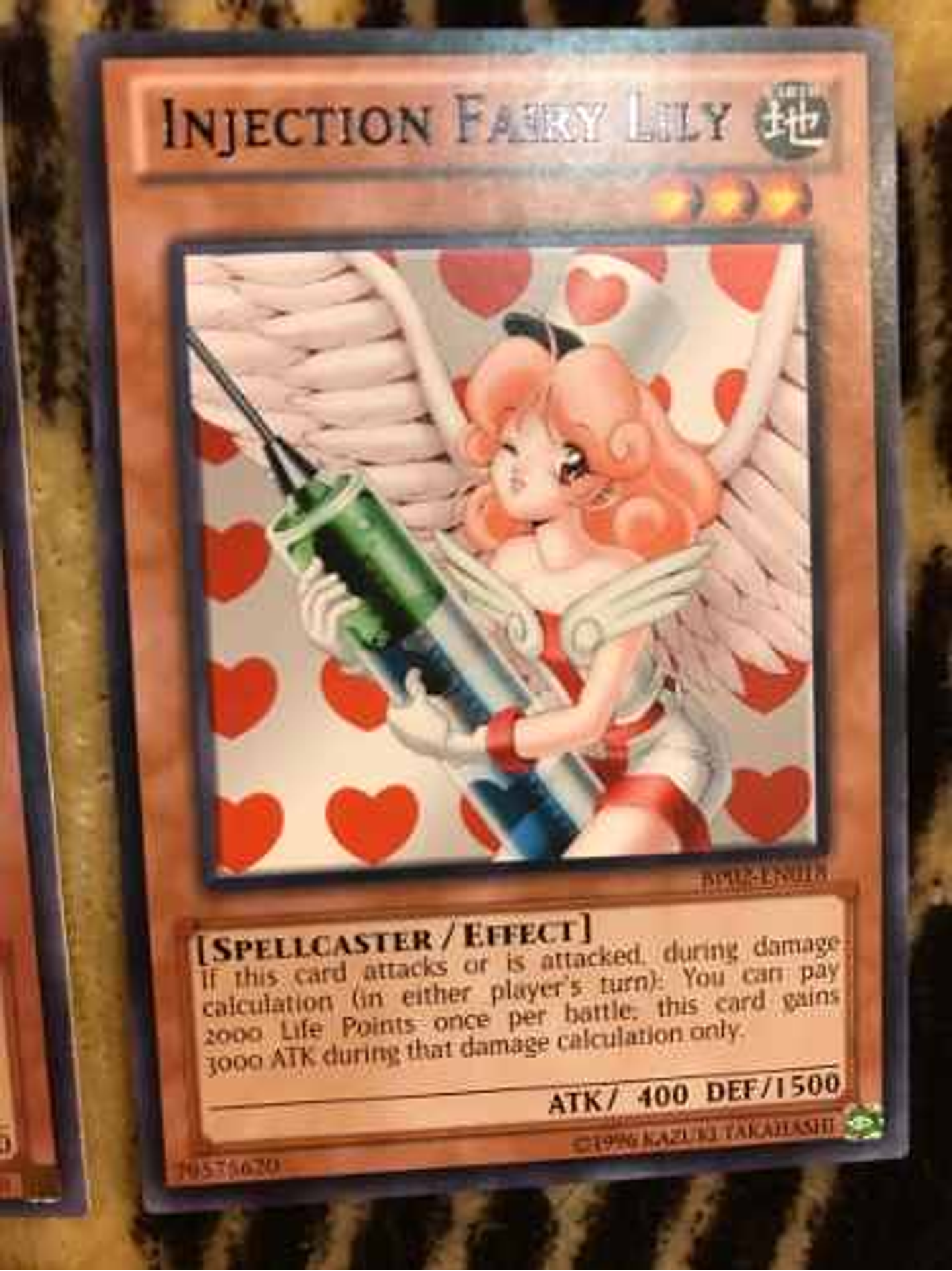 Injection Fairy Lily - bp02-en018 - Rare 1st Edition 1