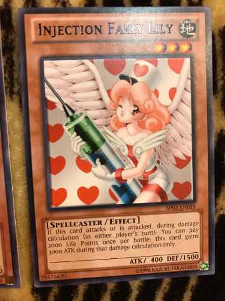 Injection Fairy Lily - bp02-en018 - Rare 1st Edition 1