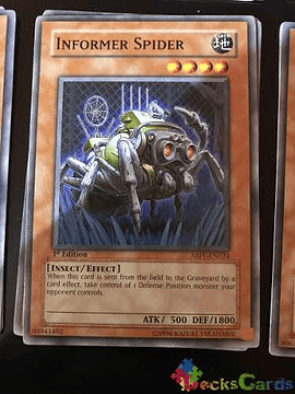 Informer Spider - abpf-en024 - Common 1st Edition