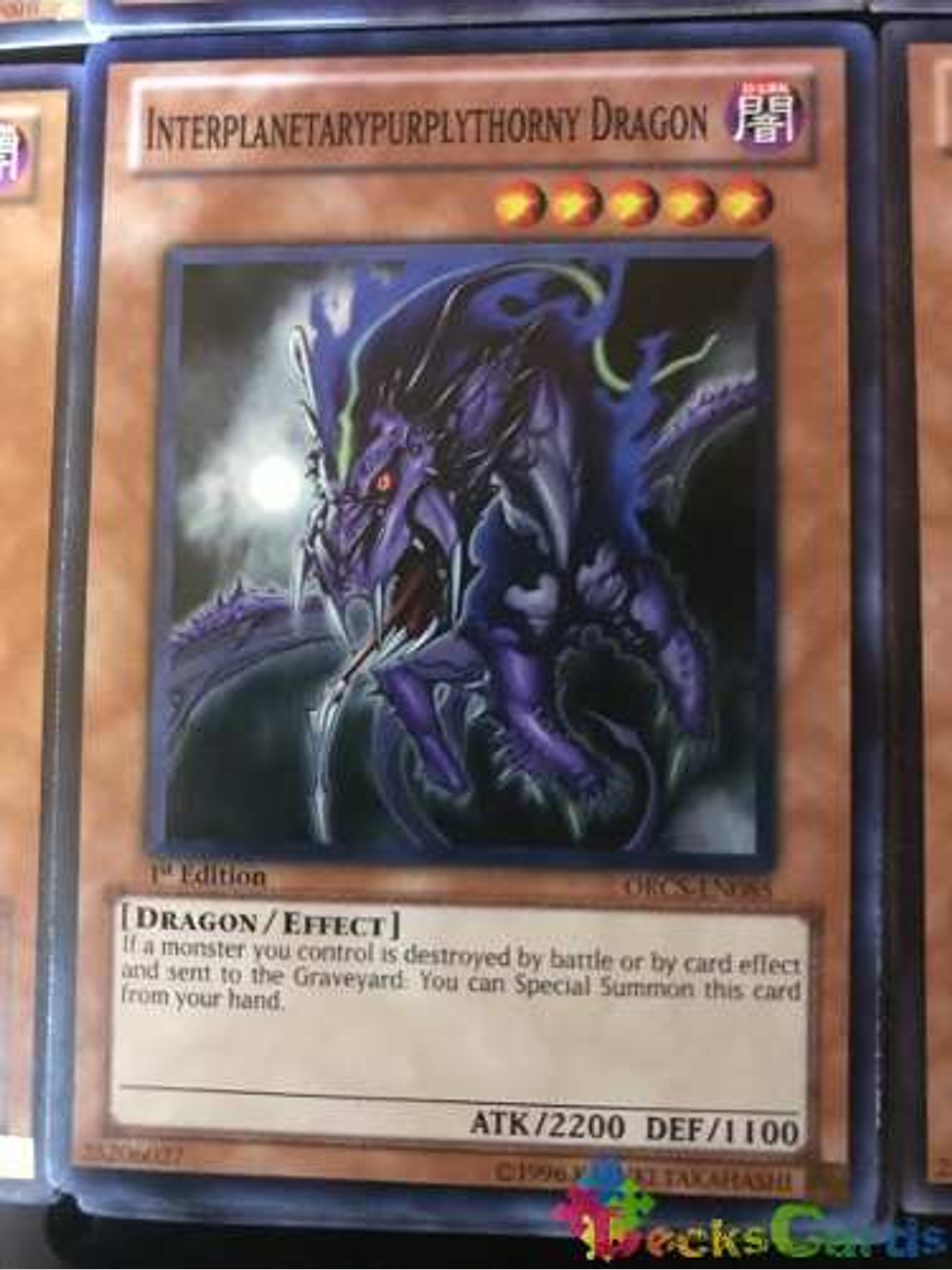 Interplanetarypurplythorny Dragon - ORCS-EN085 - Common 1st Edition 1