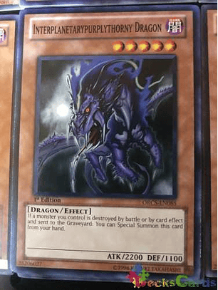Interplanetarypurplythorny Dragon - ORCS-EN085 - Common 1st Edition