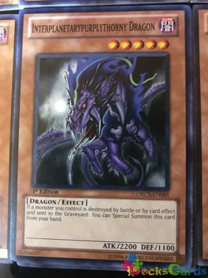Interplanetarypurplythorny Dragon - ORCS-EN085 - Common 1st Edition 1