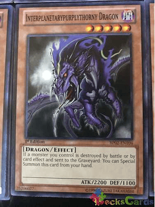 Interplanetarypurplythorny Dragon - bp02-en104 - Common 1st