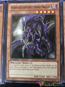 Interplanetarypurplythorny Dragon - bp02-en104 - Common 1st