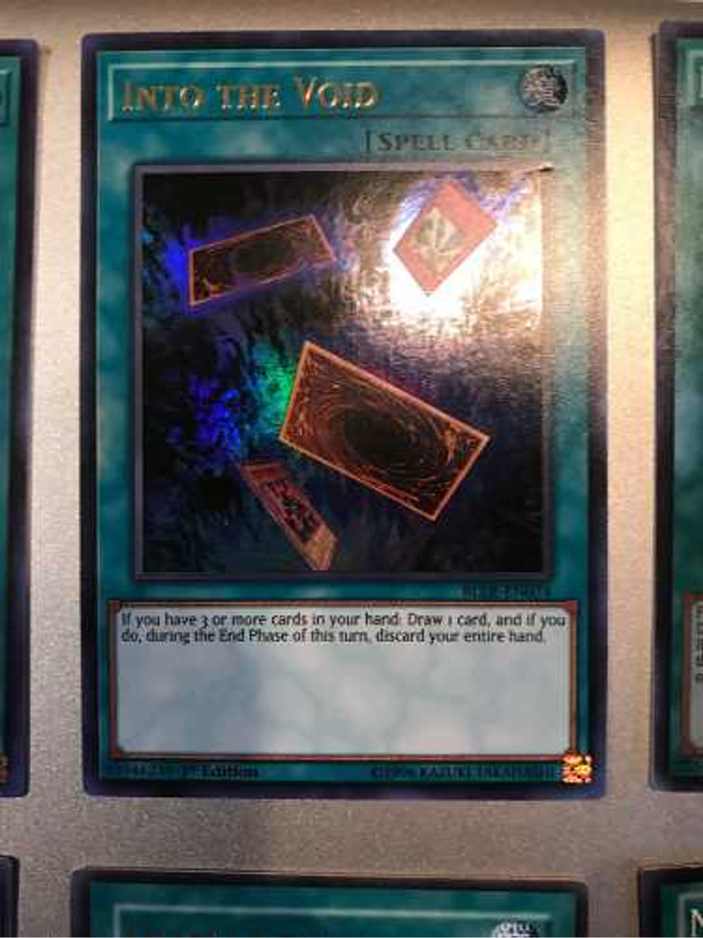 Into The Void - bllr-en074 - Ultra Rare 1st Edition 1