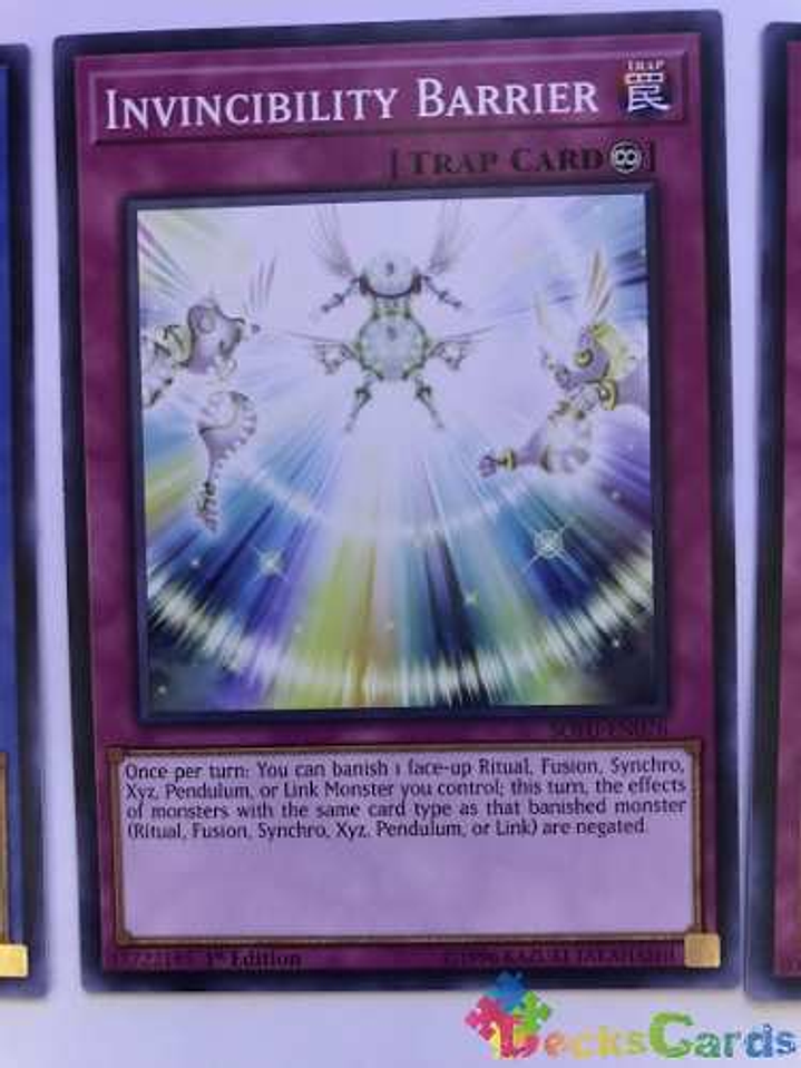 Invincibility Barrier - sofu-en076 - Common 1st Edition 1