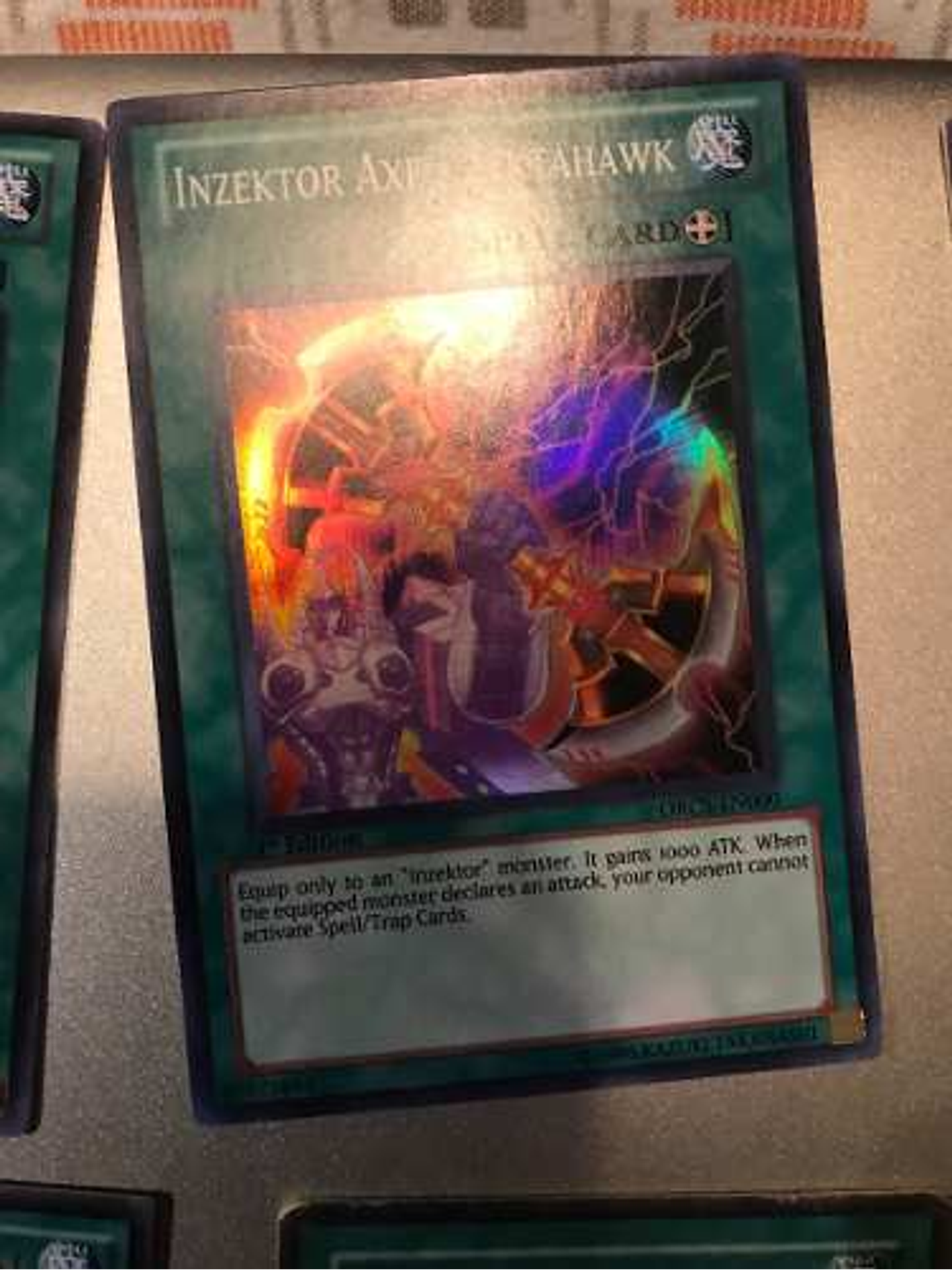 Inzektor Axe - Zektahawk - orcs-en000 - Super Rare 1st Editi 1