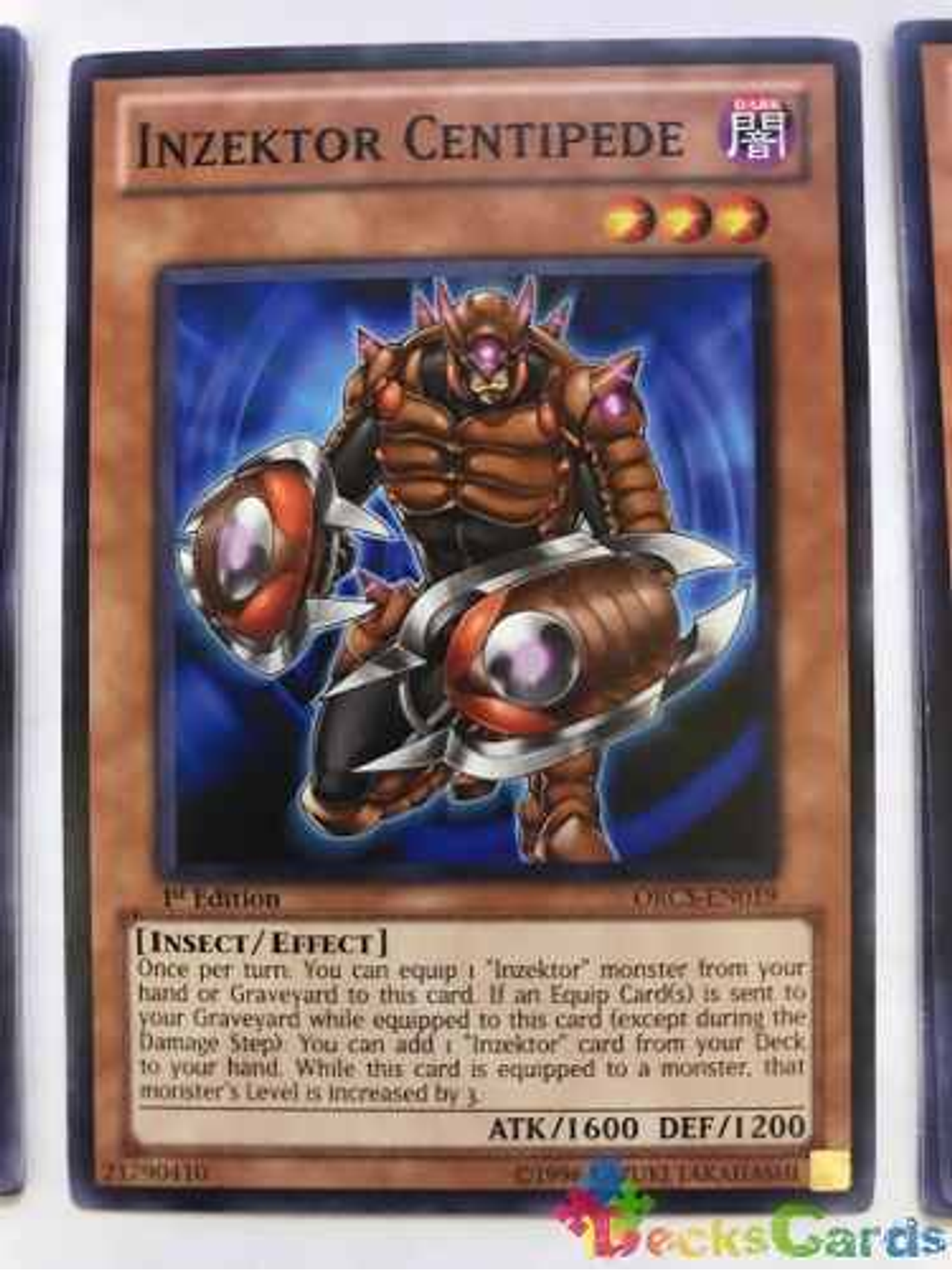 Inzektor Centipede - orcs-en019 - Common 1st Edition 1