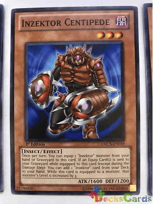 Inzektor Centipede - orcs-en019 - Common 1st Edition