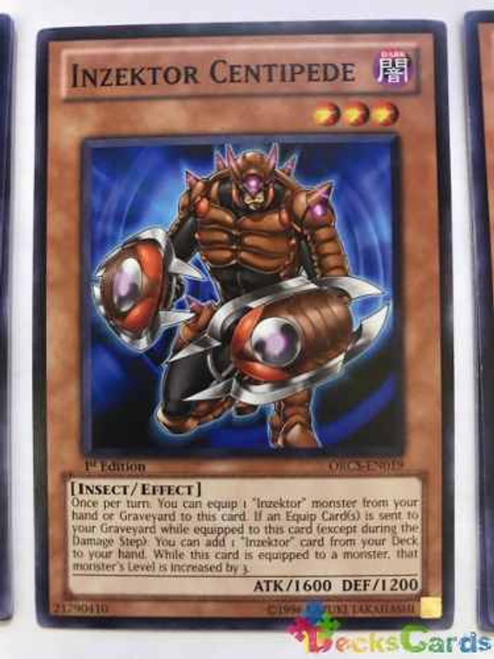 Inzektor Centipede - orcs-en019 - Common 1st Edition 1