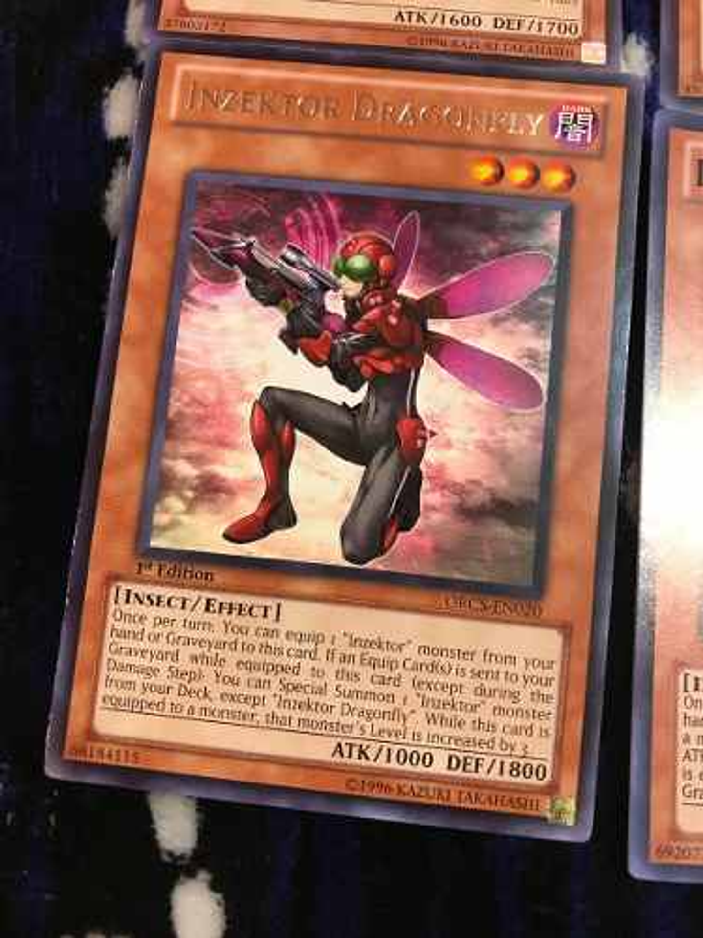 Inzektor Dragonfly - orcs-en020 - Rare 1st Edition 1