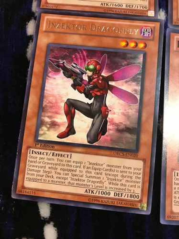 Inzektor Dragonfly - orcs-en020 - Rare 1st Edition 1