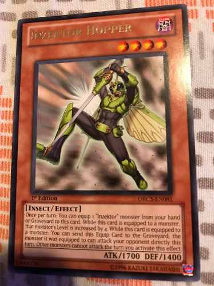 Inzektor Hopper - orcs-en081 - Rare 1st Edition 1