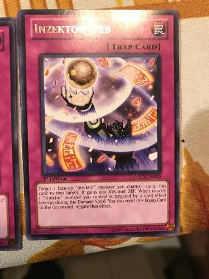 Inzektor Orb - orcs-en070 - Rare 1st Edition 1