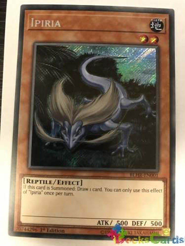Ipiria - blhr-en001 - Secret Rare 1st Edition 1