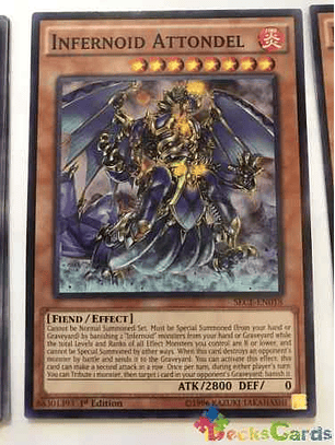 Infernoid Attondel - sece-en018 - Common 1st Edition