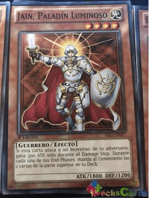 Jain, Lightsworn Paladin - sdli-en007 - Common 1st Edition