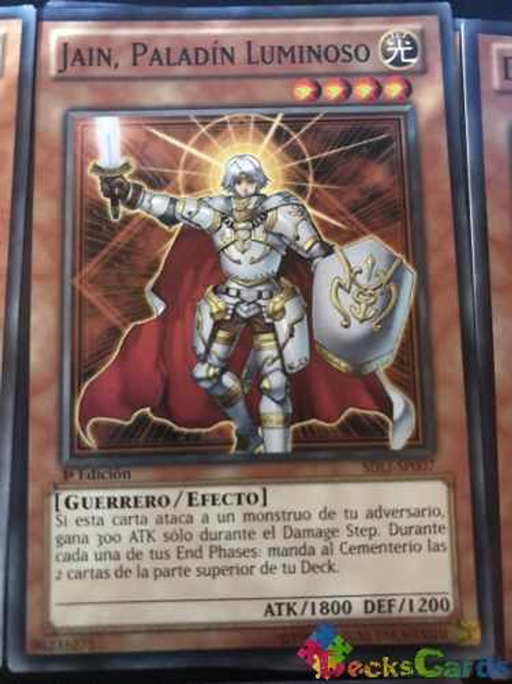 Jain, Lightsworn Paladin - sdli-en007 - Common 1st Edition 1