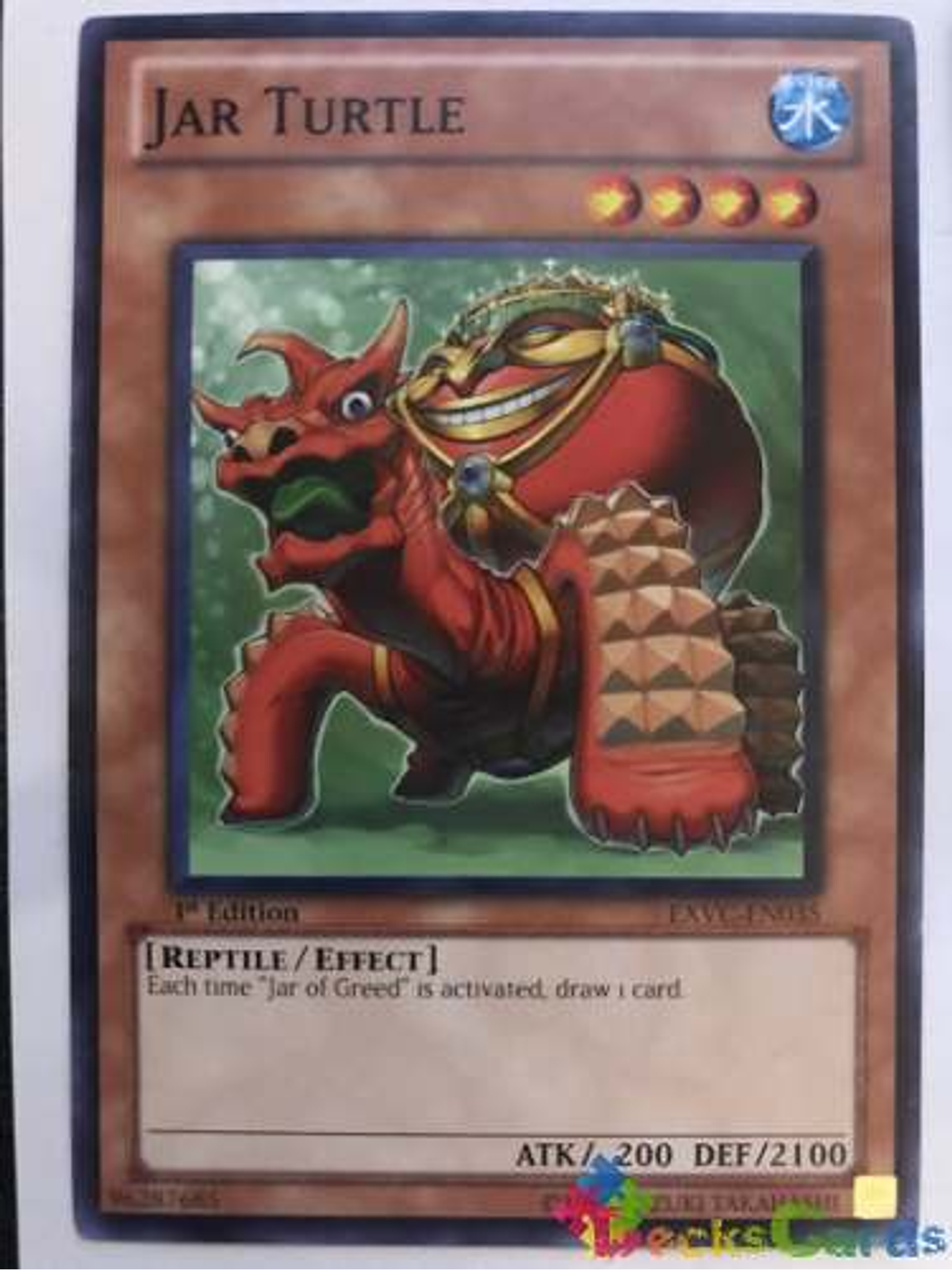 Jar Turtle - exvc-en035 - Common 1st Edition 1