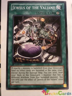 Jewels Of The Valiant - ltgy-en067 - Common 1st Edition