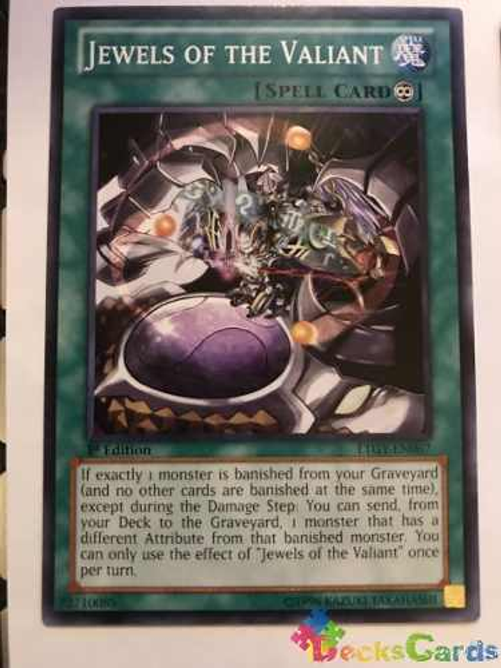 Jewels Of The Valiant - ltgy-en067 - Common 1st Edition 1