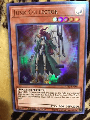Junk Collector - Ct15-en007 - Ultra Rare Limited Edition