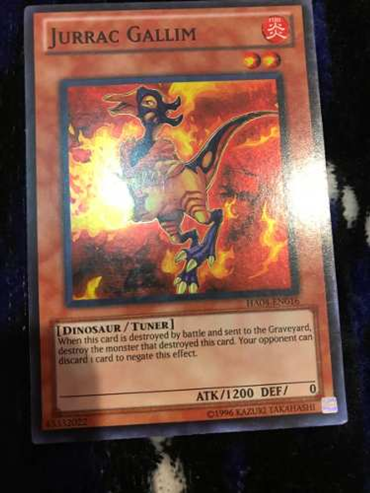 Jurrac Gallim - ha04-en016 - Super Rare 1st Edition 1