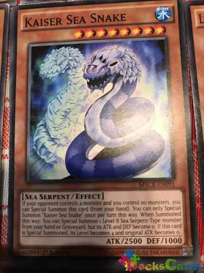 Kaiser Sea Snake - macr-en091 - Common 1st Edition 1