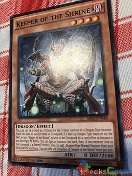 Keeper Of The Shrine - sr02-en018 - Common 1st Edition