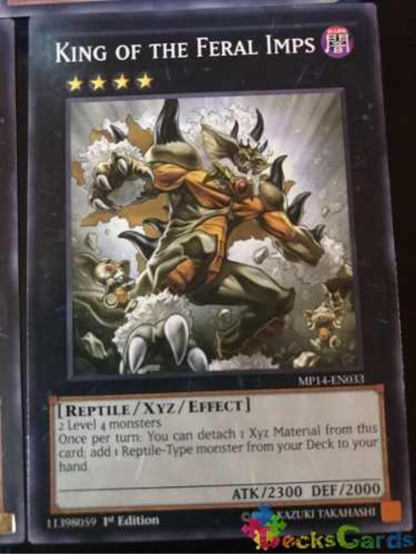 King Of The Feral Imps - mp14-en033 - Common 1st Edition 1
