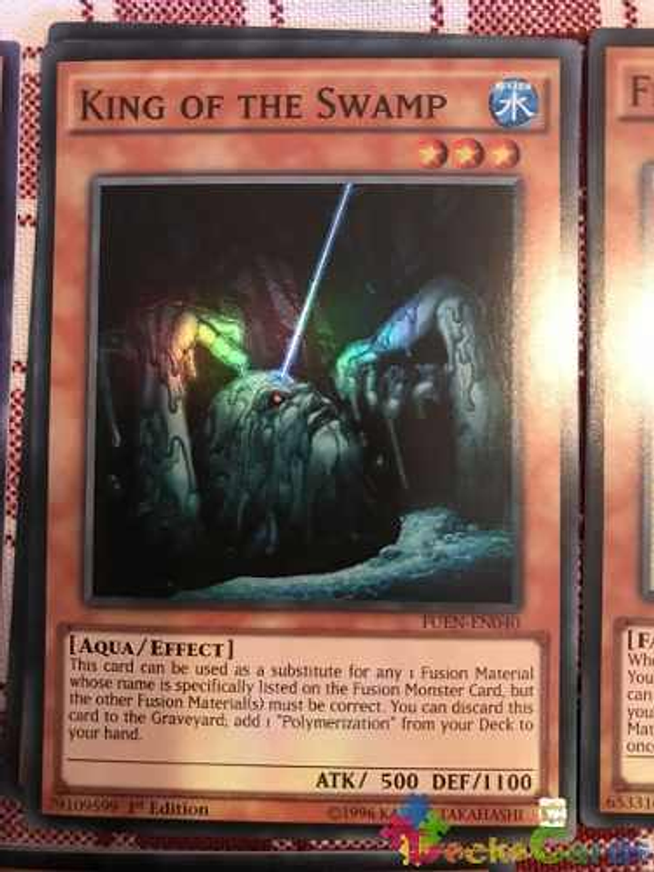 King Of The Swamp - fuen-en040 - Super Rare 1st Edition 1