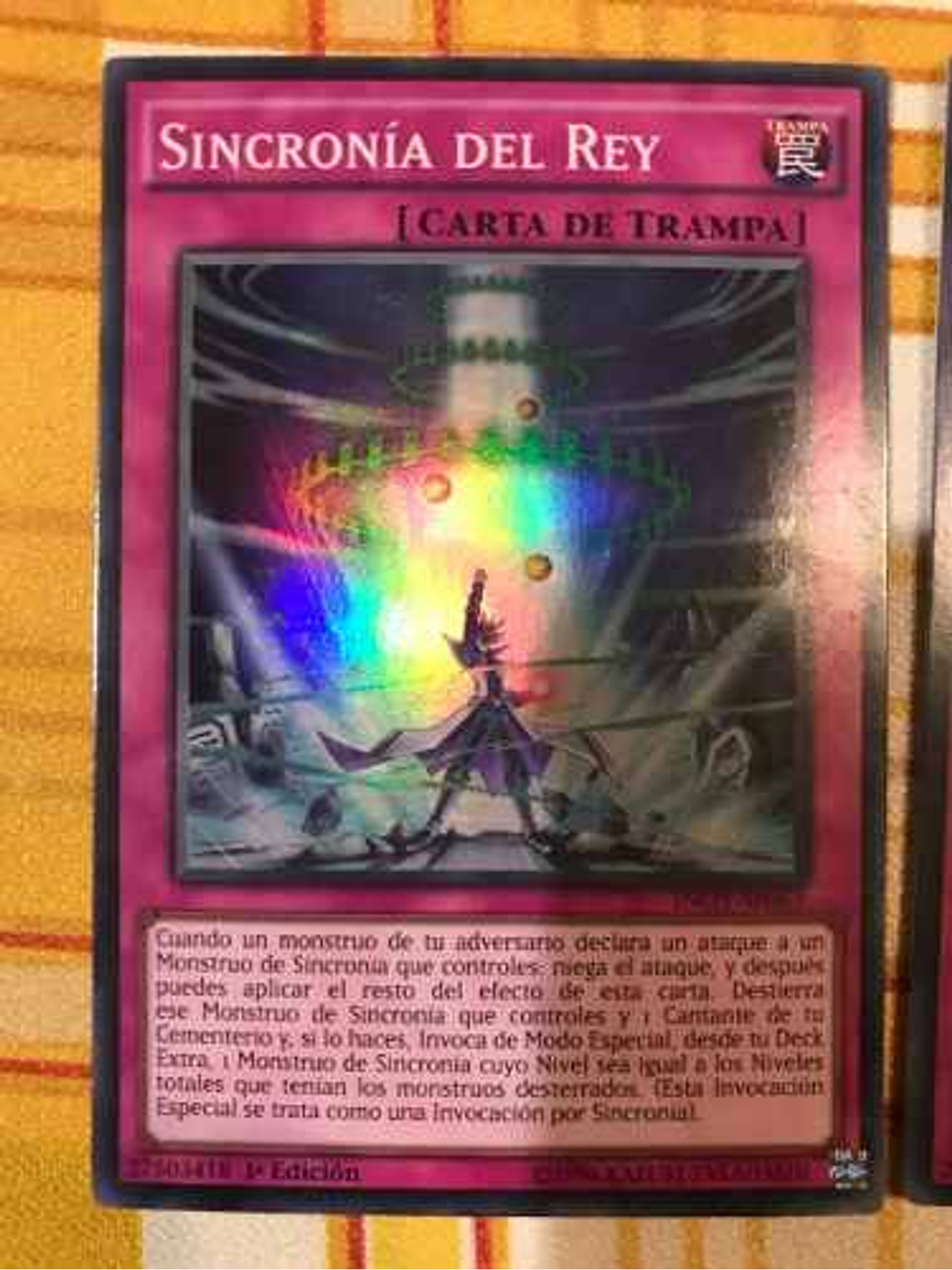 King's Synchro - inov-en067 - Super Rare 1st Edition 1