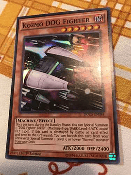 Kozmo Dog Fighter - docs-en084 - Super Rare 1st Edition