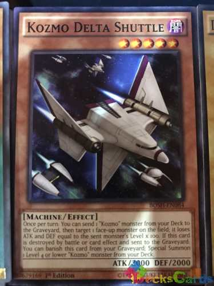 Kozmo Delta Shuttle - bosh-en084 - Common 1st Edition 1