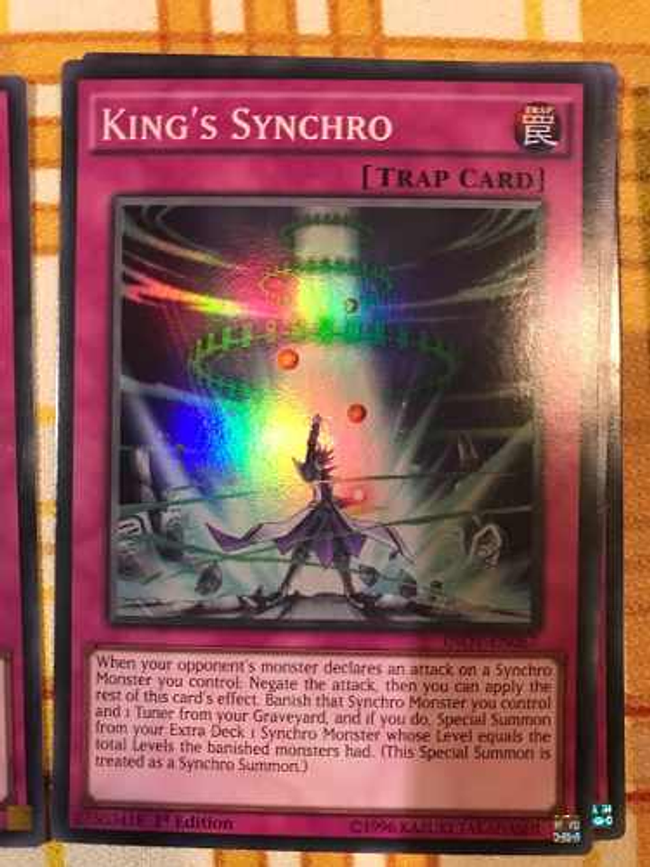King's Synchro - inov-en067 - Super Rare 1st Edition 2