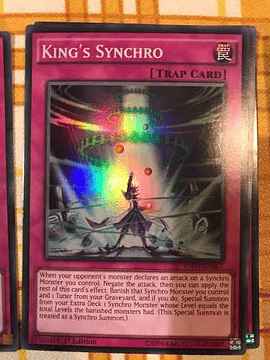 King's Synchro - inov-en067 - Super Rare 1st Edition
