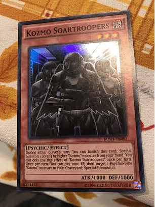 Kozmo Soartroopers - bosh-en083 - Super Rare 1st Edition