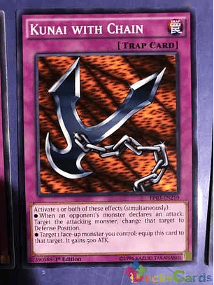 Kunai With Chain - bp03-en210 - Common 1st Edition