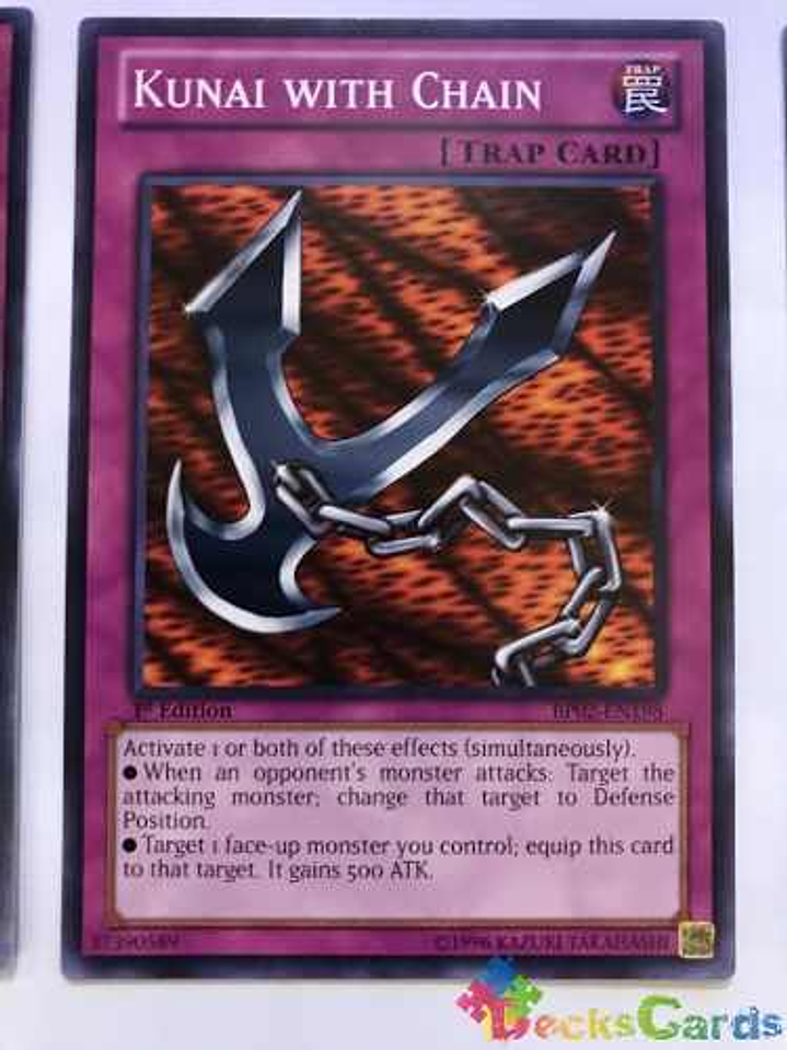 Kunai With Chain - bp02-en198 - Common 1st Edition 1