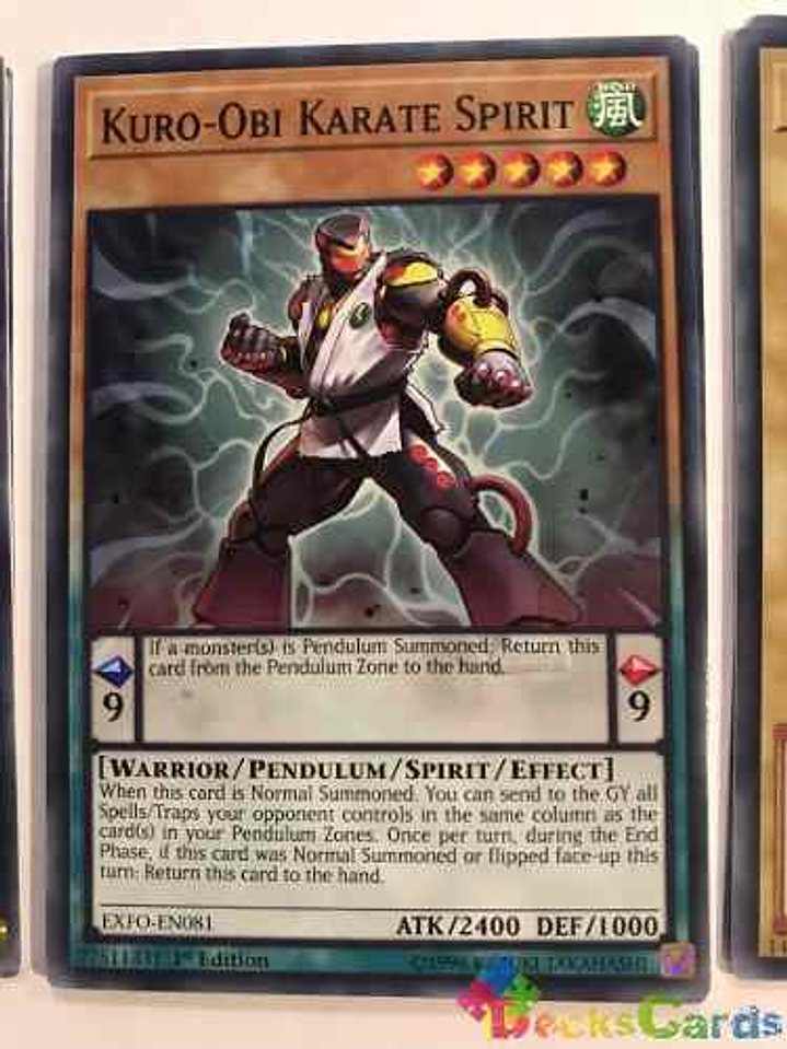 Kuro-obi Karate Spirit - exfo-en081 - Common 1st Edition 1