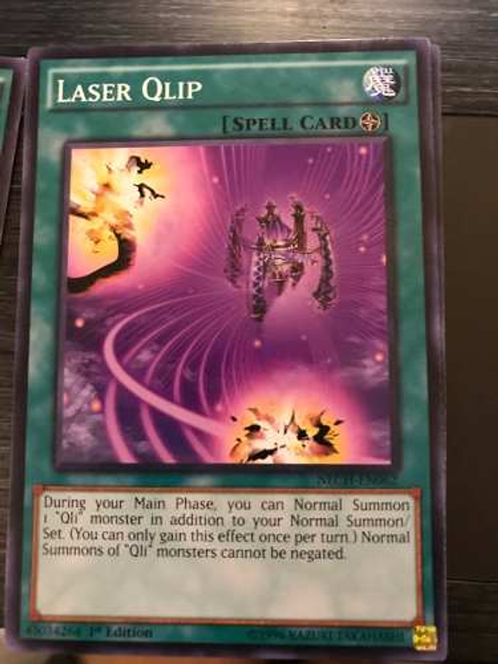 Laser Qlip - nech-en062 - Common 1st Edition 1