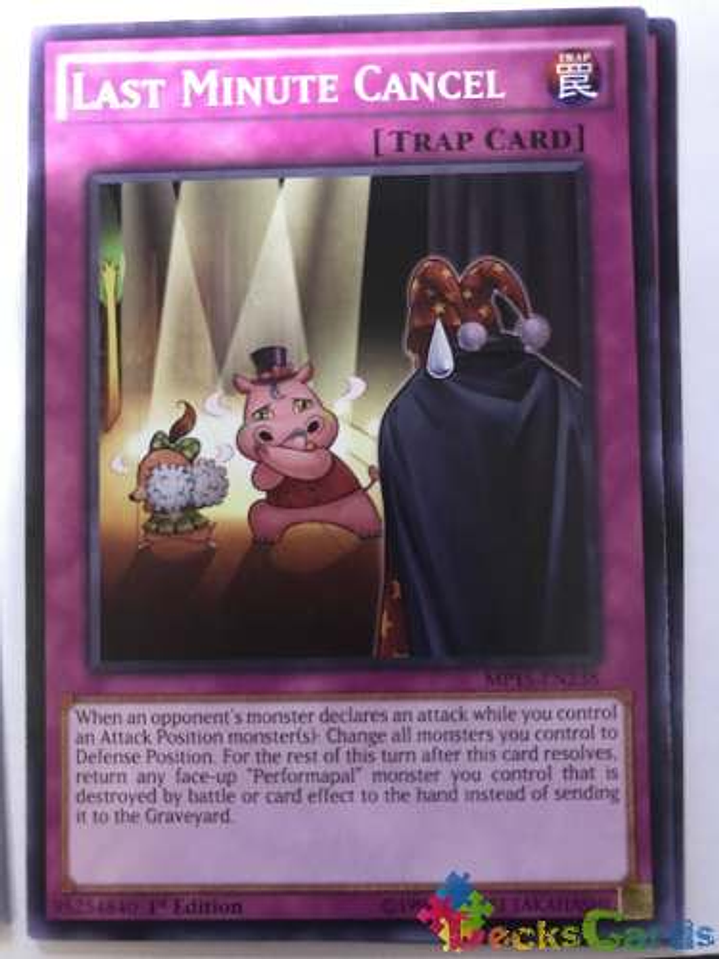 Last Minute Cancel - mp15-en238 - Common 1st Edition 1