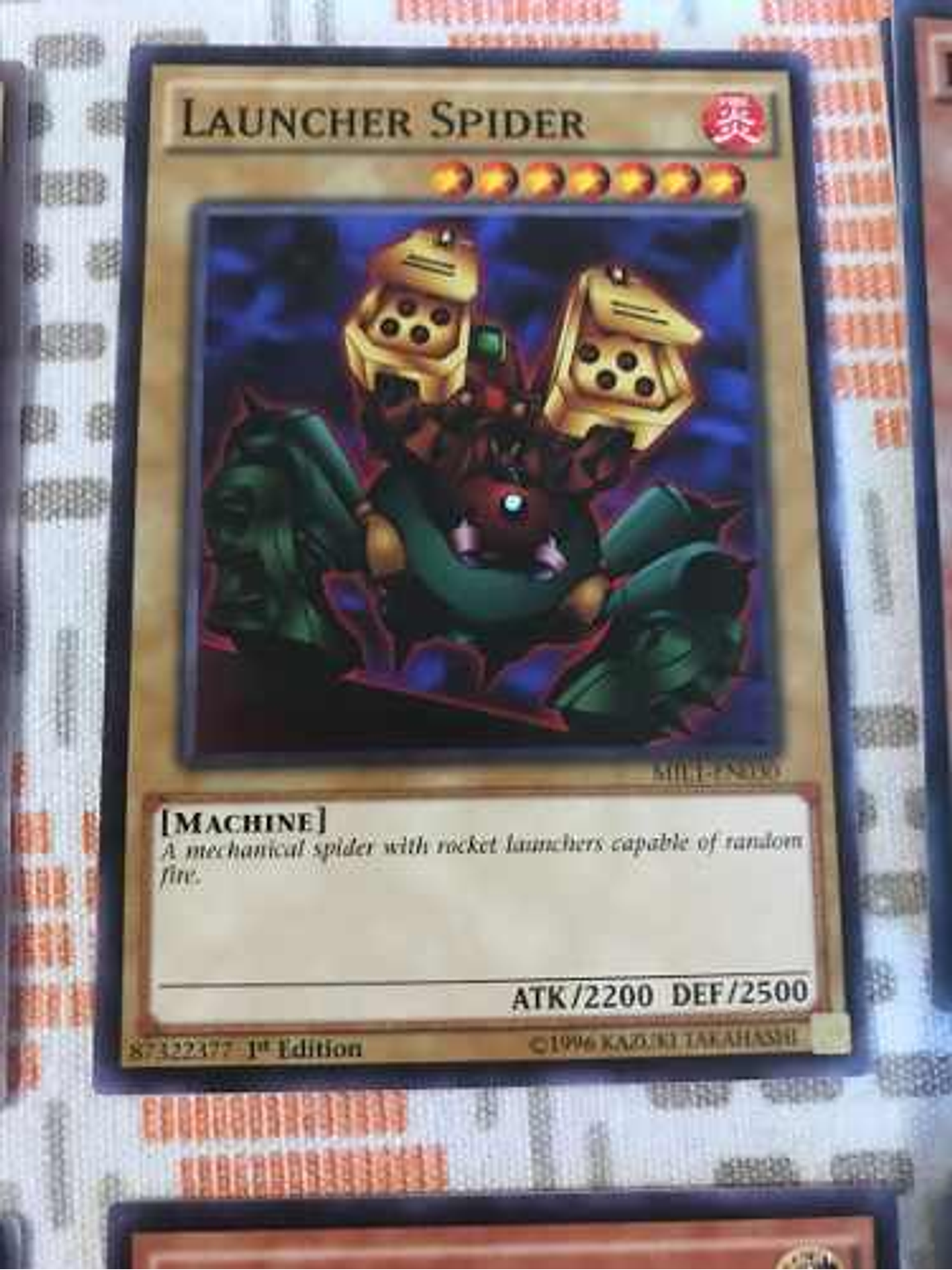 Launcher Spider - mil1-en030 - Common 1st Edition 1