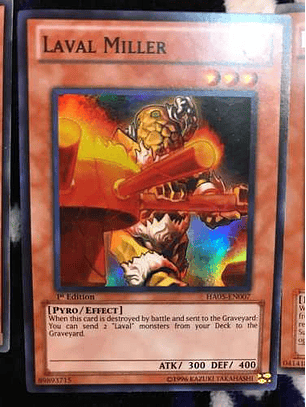 Laval Miller - ha05-en007 - Super Rare 1st Edition