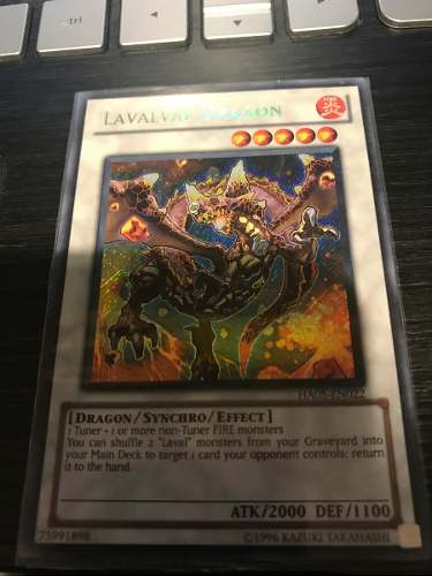 Lavalval Dragon - ha05-en022 - Secret Rare 1st Edition 1