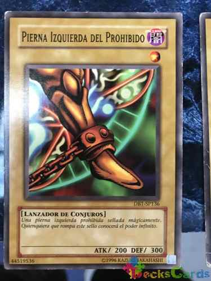 Left Leg Of The Forbidden One - db1-en136 - Common 1