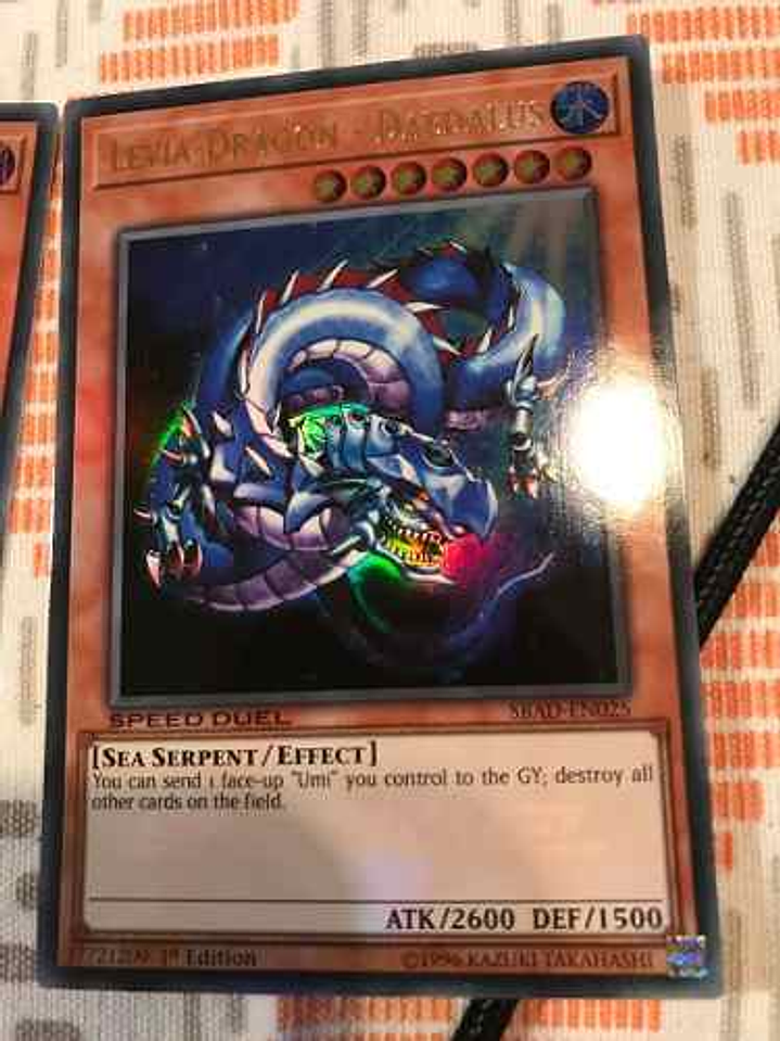 Levia-dragon - Daedalus - sbad-en025 - Ultra Rare 1st Editio 1