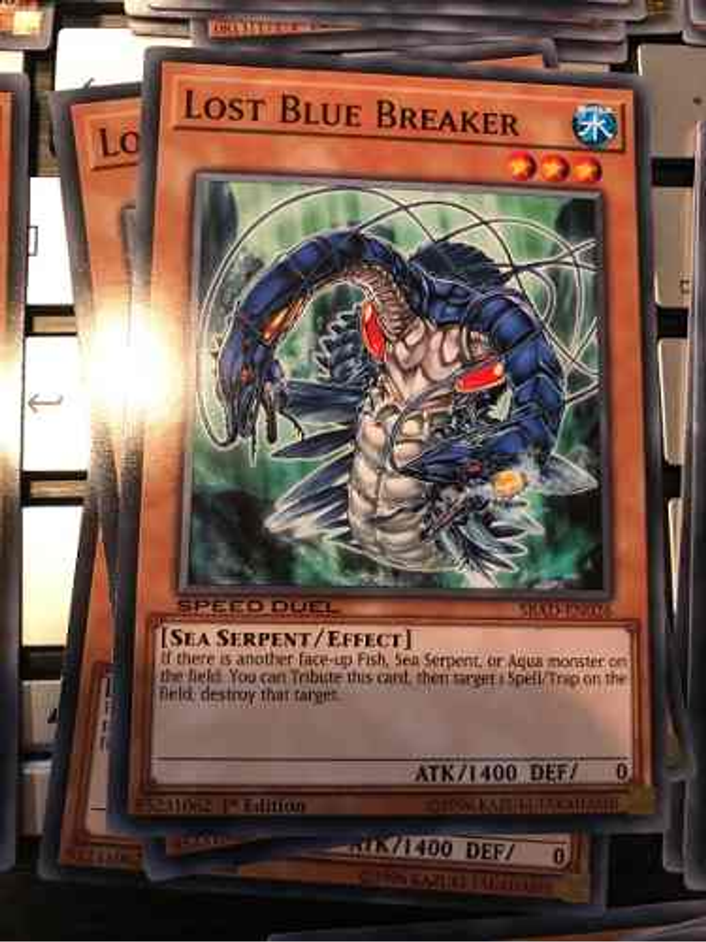Lost Blue Breaker - sbad-en026 - Common 1st Edition 1