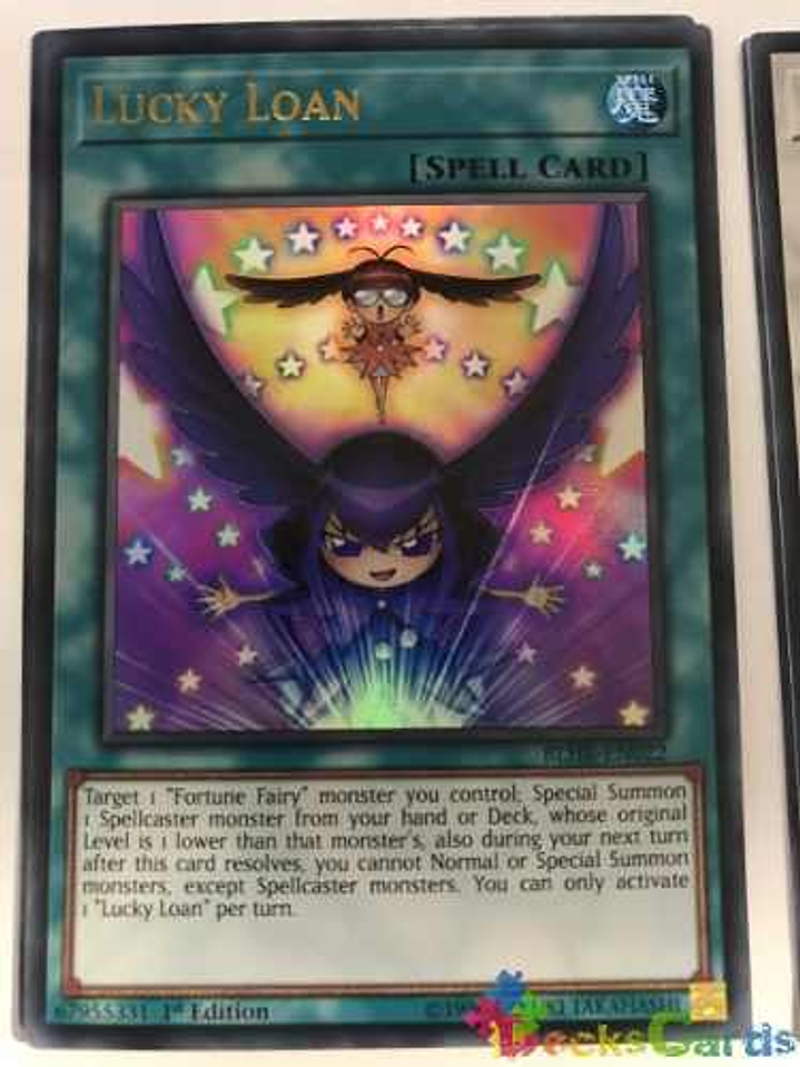 Lucky Loan - blhr-en022 - Ultra Rare 1st Edition 1