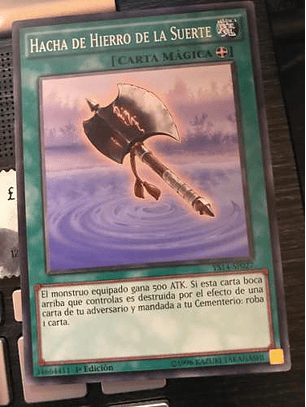 Lucky Iron Axe - ys14-en027 - Common 1st Edition